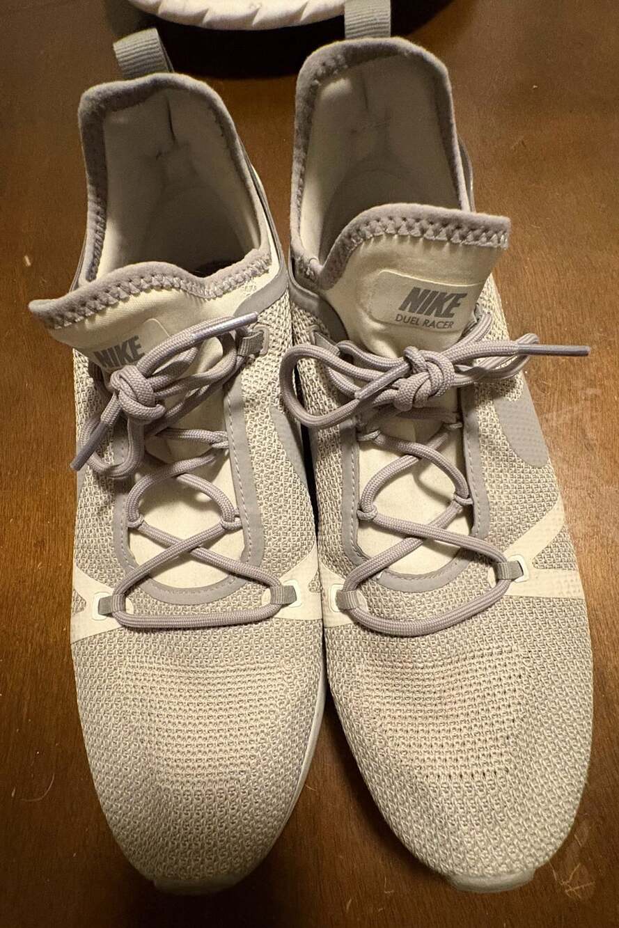 Nike Duel Racer Pale Grey Dust Light Bone Men's Size 12 918228-004